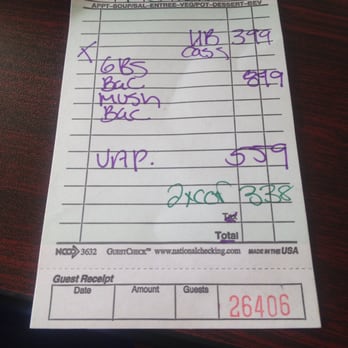 Doc's Diner - Our bill - Seafood Near Me - Key Largo, Florida