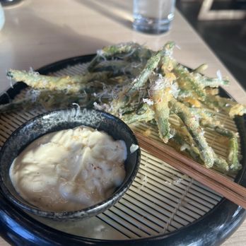 Sama Handroll - Green bean tempura - Japanese Near Me - Los Angeles, California Sama Handroll - Green bean tempura - Japanese Near Me - Los Angeles, California