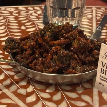 Ghee - Crispy broccoli (too caked in batter) - Indian Near Me - Atlanta, Georgia