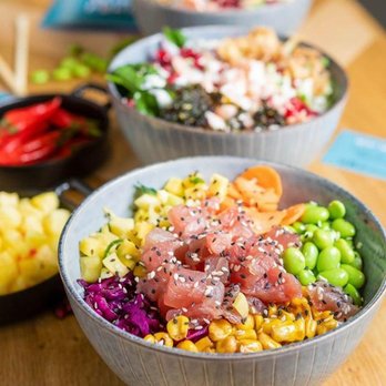 Wiki Wiki Poké - In fünf einfachen Steps könnt ihr eure Lieblingszutaten kombinieren und eine Bowl kreieren, die genau eurem Geschmack entspricht! - Hawaiian Near Me - Vienna, 9 Wiki Wiki Poké - In fünf einfachen Steps könnt ihr eure Lieblingszutaten kombinieren und eine Bowl kreieren, die genau eurem Geschmack entspricht! - Hawaiian Near Me - Vienna, 9