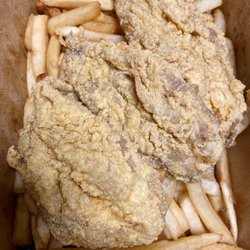Hot Pots - Fried fish and chips