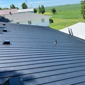 Recker Construction - a view from the roof of a house - General Contractors Near Me - Dyersville, Iowa Recker Construction - a view from the roof of a house - General Contractors Near Me - Dyersville, Iowa