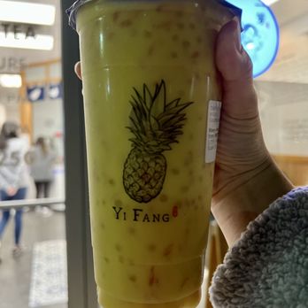 Yifang Taiwan Fruit Tea -Plano - Mango Pomelo Sago Smoothie fav!! - Bubble Tea Near Me - Plano, Texas Yifang Taiwan Fruit Tea -Plano - Mango Pomelo Sago Smoothie fav!! - Bubble Tea Near Me - Plano, Texas