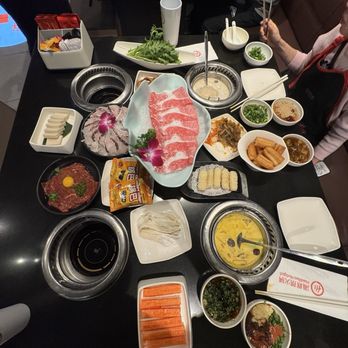 Haidilao Hotpot - Tonight's spread - Chinese Near Me - Arcadia, California Haidilao Hotpot - Tonight's spread - Chinese Near Me - Arcadia, California