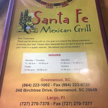 Santa Fe Mexican Grill - Mexican Near Me - Largo, Florida