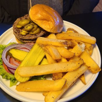 The Bulldog - Burger and fries - Bars Near Me - Indianapolis, Indiana
