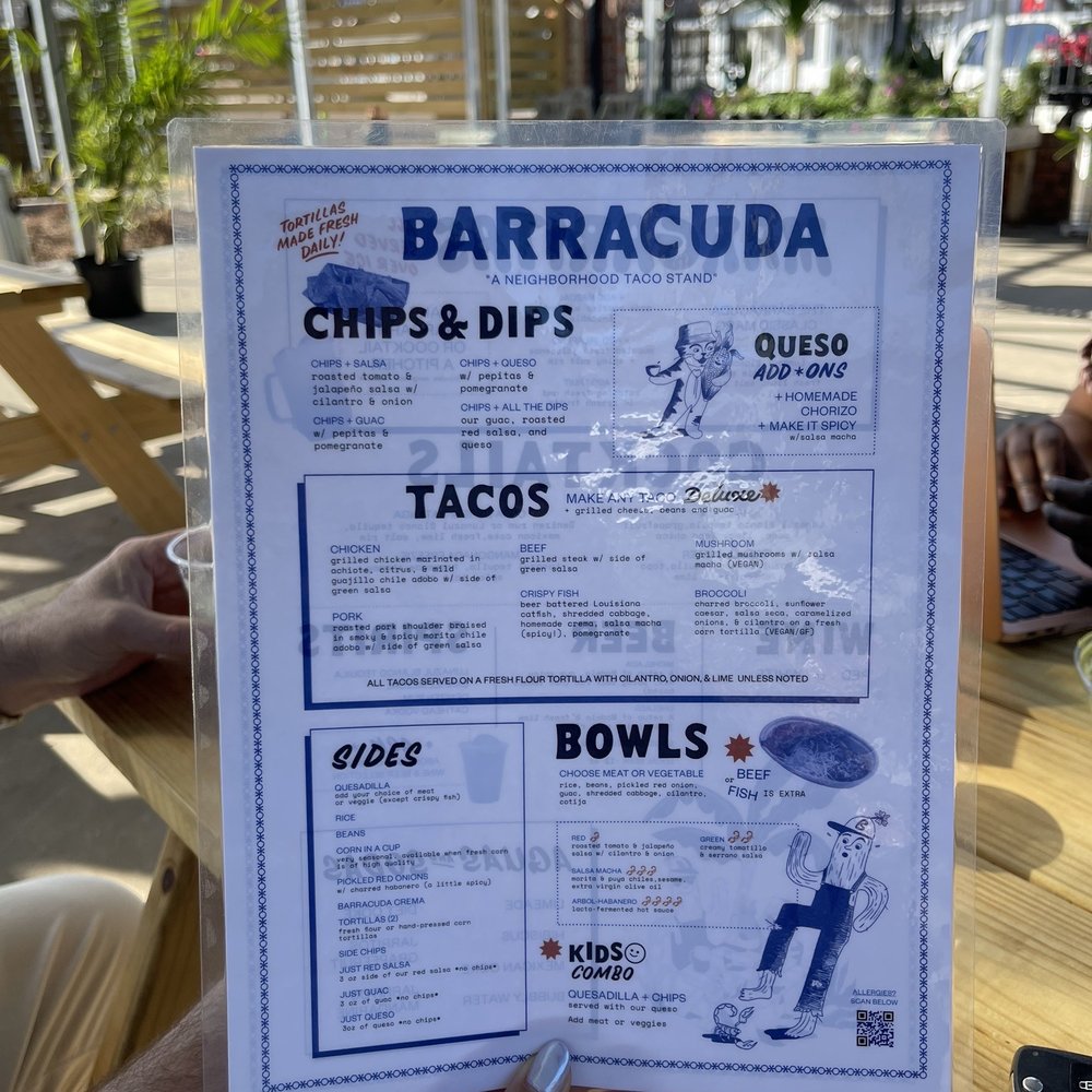 Barracuda Taco Stand - Menu - Tacos Near Me - Baton Rouge, Louisiana Barracuda Taco Stand - Menu - Tacos Near Me - Baton Rouge, Louisiana