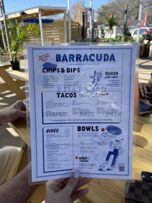 Menu photo 2 Barracuda Taco Stand Baton Rouge, LA