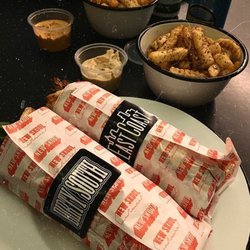 Biggie Smalls - Dirty south (chicken $14) and East Coast (pork $13.50)