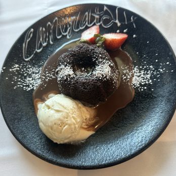 Fogo de Chão Brazilian Steakhouse - Chocolate Molten Cake - Brazilian Near Me - San Jose, California