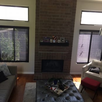 Budget Blinds - I can enjoy the view of my backyard but still have protection from the glaring sun to keep my home's cool temperature - Shades & Blinds Near Me