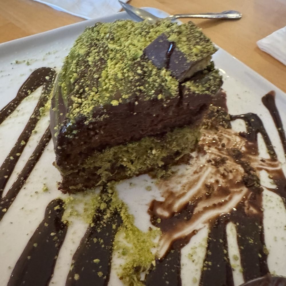 Kabob Korner - Dubai chocolate cake - Mediterranean Near Me - Lynnwood, Washington Kabob Korner - Dubai chocolate cake - Mediterranean Near Me - Lynnwood, Washington