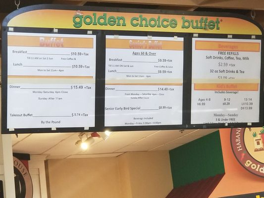 Menu photo 2 Golden Corral Buffet & Grill Tracy, CA Menu photo 2 Golden Corral Buffet & Grill Tracy, CA