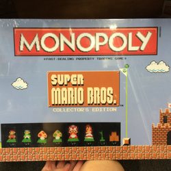 Bedrock City Comic Company - Super Mario Brothers Monopoly is $45. At Game Over further down the road it's $40.