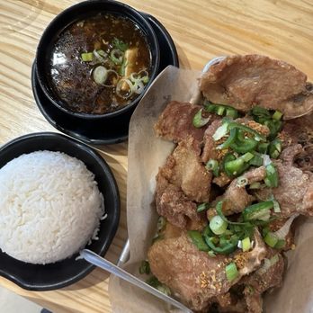 Mama Lu's Dumpling House - 51. Pork Chop with Spicy Salt - Lunch Special Size - Dim Sum Near Me - Tustin, California Mama Lu's Dumpling House - 51. Pork Chop with Spicy Salt - Lunch Special Size - Dim Sum Near Me - Tustin, California