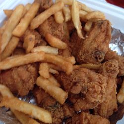 Poulet Bronzé - 20 wings and fries