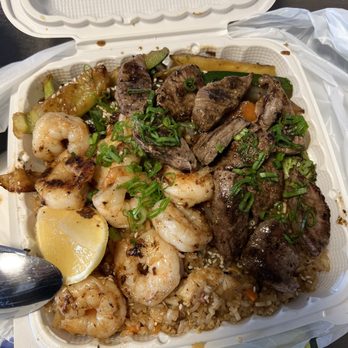 503 Hibachi - Steak and shrimp with chicken fried rice - Teppanyaki Near Me - Aloha, Oregon 503 Hibachi - Steak and shrimp with chicken fried rice - Teppanyaki Near Me - Aloha, Oregon