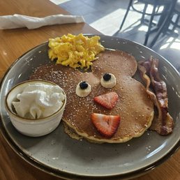 Kids mickey pancake