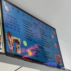 Fruitbergs - Menu