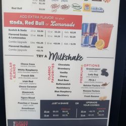 The Burger Joint - Menu