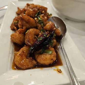 Beijing Restaurant - Deep Fried Prawns In Hot Pepper Sauce - Korean Near Me - Santa Clara, California