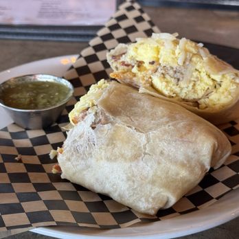 Glow Martini Lounge - Breakfast Burrito - Cocktail Bars Near Me - Bonney Lake, Washington