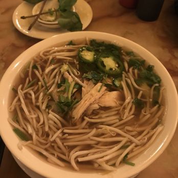 Pho Aroma - Large pho ga (chicken). I definitely need all the fixings - bean sprouts, lots of jalapeños, and a healthy dose of fish sauce. Not bad. - Vietnamese Near Me - Seattle, Washington Pho Aroma - Large pho ga (chicken). I definitely need all the fixings - bean sprouts, lots of jalapeños, and a healthy dose of fish sauce. Not bad. - Vietnamese Near Me - Seattle, Washington