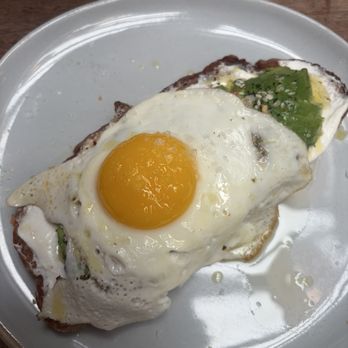 Church and Union - Avocado Toast with added egg - New American Near Me - Charleston, South Carolina Church and Union - Avocado Toast with added egg - New American Near Me - Charleston, South Carolina