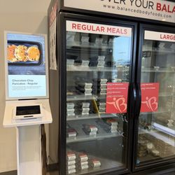 Fresh Catch - They have prepped meals from Balanced Body Foods that you can purchase using the kiosk