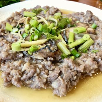 New Yee Li - Salted fish (Bacalao) minced pork cake - Seafood Near Me - Brooklyn, New York New Yee Li - Salted fish (Bacalao) minced pork cake - Seafood Near Me - Brooklyn, New York