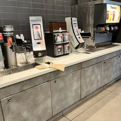 McDonald's - filthy drink area