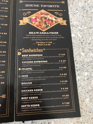 Menu photo 6 Mezzaterranean West Covina, CA