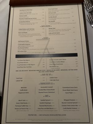 Menu photo 1 Market Steer Steakhouse Santa Fe, NM Menu photo 1 Market Steer Steakhouse Santa Fe, NM