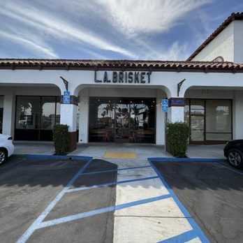 LA Brisket - Parking lot view - Sandwiches Near Me - Artesia, California