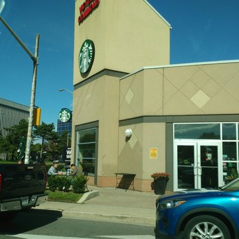 Starbucks - Entrance right on the corner; convenient for pedestrians but inconvenient for drivers who have to park in the back. - Coffee & Tea Near Me - Toronto, Ontario