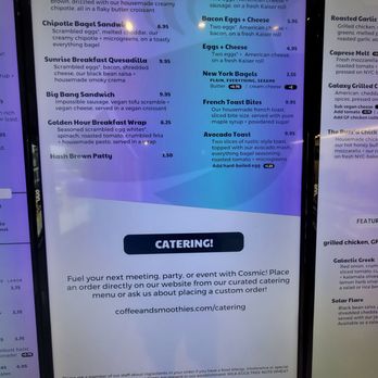 Cosmic Cafe + Smoothie Bar - Juice Bars & Smoothies Near Me - Newtown, Connecticut