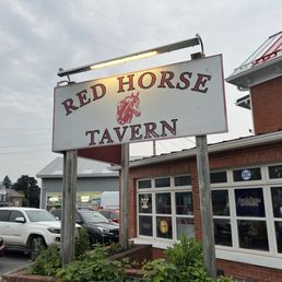 Exterior outside entrance of Red Horse Tavern - Family friendly - Pleasant Gap, Pennsylvania Exterior outside entrance of Red Horse Tavern - Family friendly - Pleasant Gap, Pennsylvania