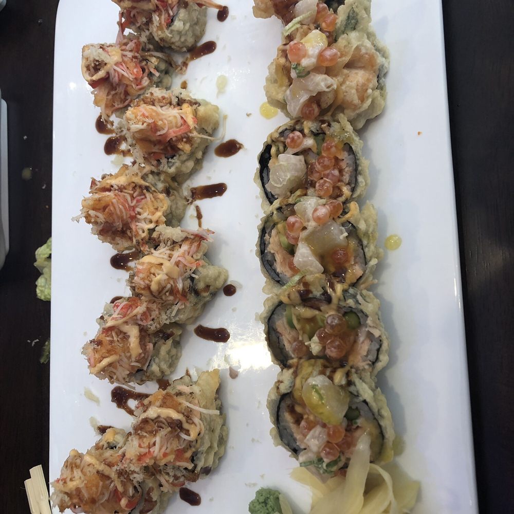 Yellowstone Sushi - Chef special, deep fried rolls. All I said was "surprise me" - Sushi Bars Near Me - Forest Hills, New York Yellowstone Sushi - Chef special, deep fried rolls. All I said was "surprise me" - Sushi Bars Near Me - Forest Hills, New York