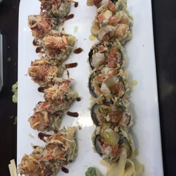 Yellowstone Sushi - Chef special, deep fried rolls. All I said was "surprise me" - Sushi Bars Near Me - Forest Hills, New York Yellowstone Sushi - Chef special, deep fried rolls. All I said was "surprise me" - Sushi Bars Near Me - Forest Hills, New York