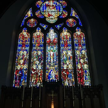 St. Paul's Episcopal Church - Te Deum window dedicated 1930 constructed in England. - Churches Near Me - Georgetown, Delaware St. Paul's Episcopal Church - Te Deum window dedicated 1930 constructed in England. - Churches Near Me - Georgetown, Delaware
