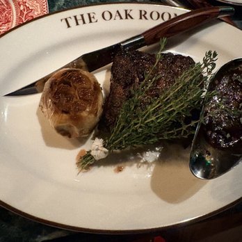 The Oak Room - Prime NY strip - American Near Me - Washington, DC, District of Columbia