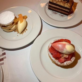 Le Gratin - Chocolate cake Mille Feuille Tart - French Near Me - New York, New York Le Gratin - Chocolate cake Mille Feuille Tart - French Near Me - New York, New York