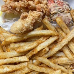 Cajun express - Fried Lobster Tail and Cajun Fries