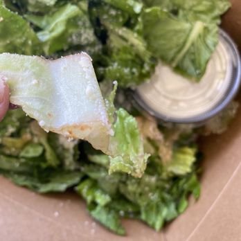 Cane Rosso - $9 but it's Brown everywhere. Lettuce is old and wilted. - Italian Near Me - Dallas, Texas Cane Rosso - $9 but it's Brown everywhere. Lettuce is old and wilted. - Italian Near Me - Dallas, Texas