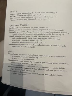 Menu photo 3 Wildseed San Francisco, CA