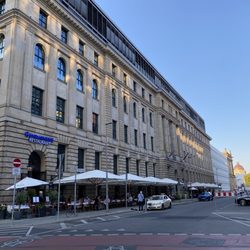 Gendarmerie - My hotel was diagonally across the street from the restaurant. The Regent Berlin.