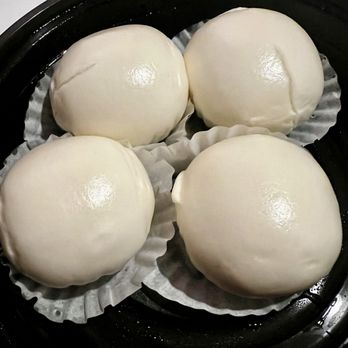 Brochette Dumpling - 68. White Cream Custard Bun - Dim Sum Near Me - San Francisco, California
