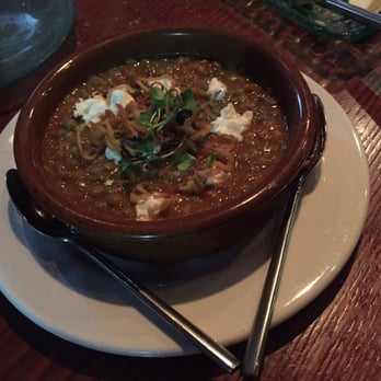 Prairie Grass Cafe - Lentil Tomato Soup - American Near Me - Northbrook, Illinois