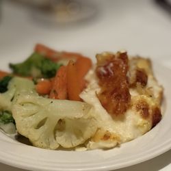 Le Sanglier French Restaurant - Mashed potatoes for Grilled Scallop