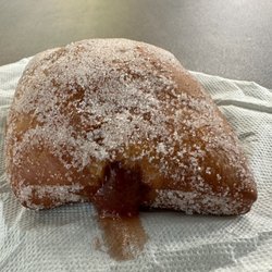 Bubba and Finn’s Hawaiian Kine Treats - Malasada with Li Hung Mui sugar